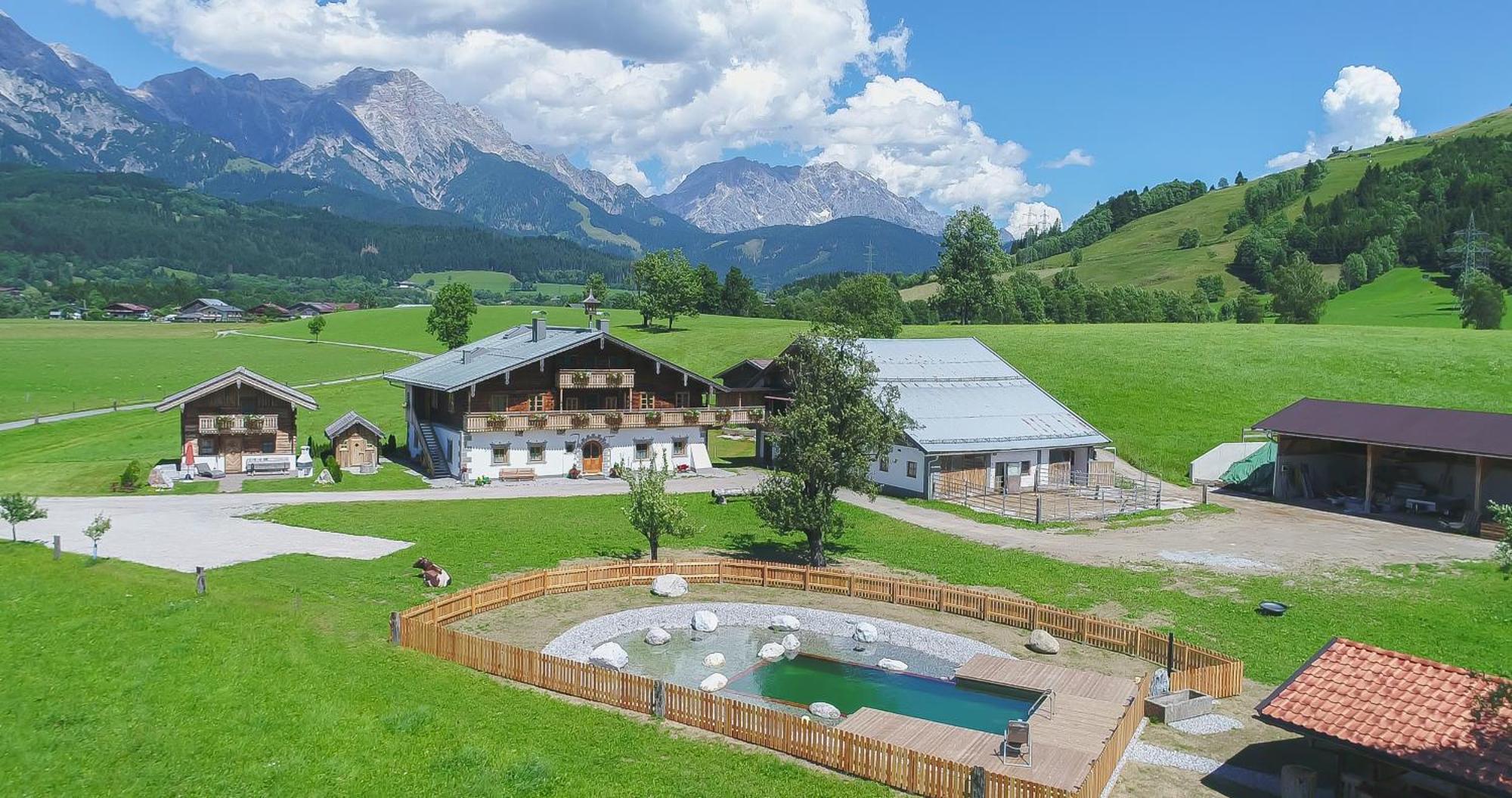 Hoferbichlgut Apartment Saalfelden Bagian luar foto