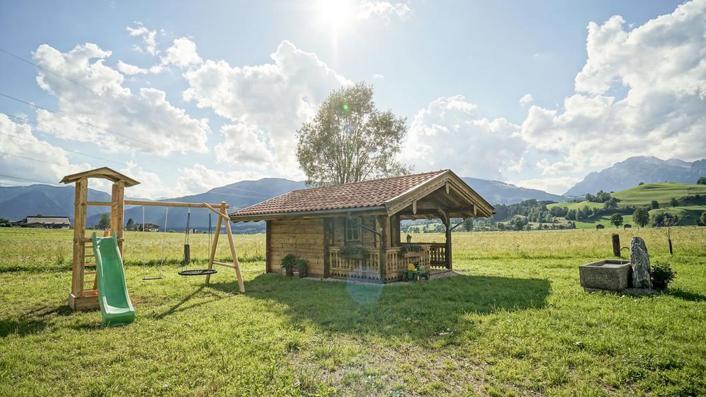 Hoferbichlgut Apartment Saalfelden Bagian luar foto