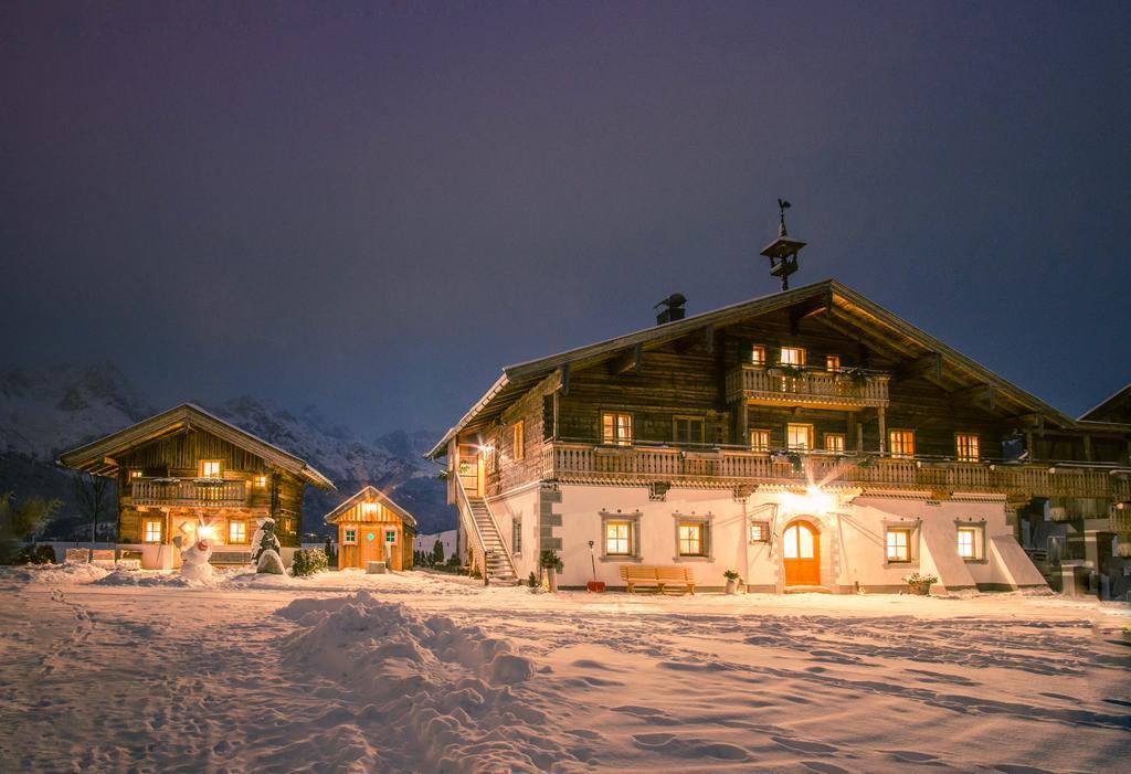 Hoferbichlgut Apartment Saalfelden Bagian luar foto