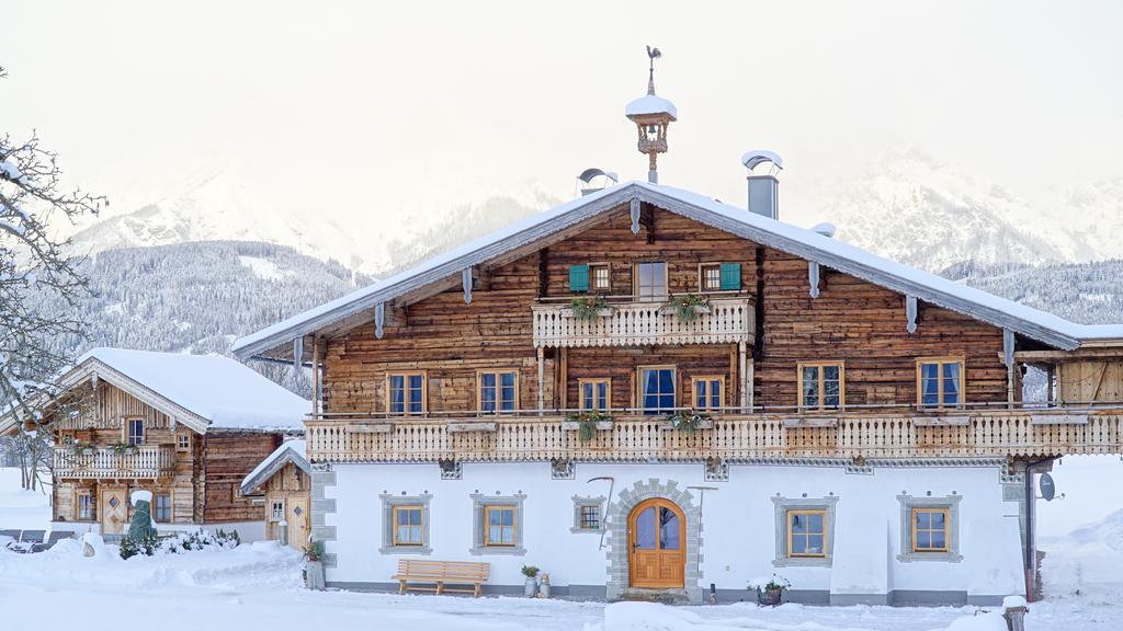 Hoferbichlgut Apartment Saalfelden Bagian luar foto
