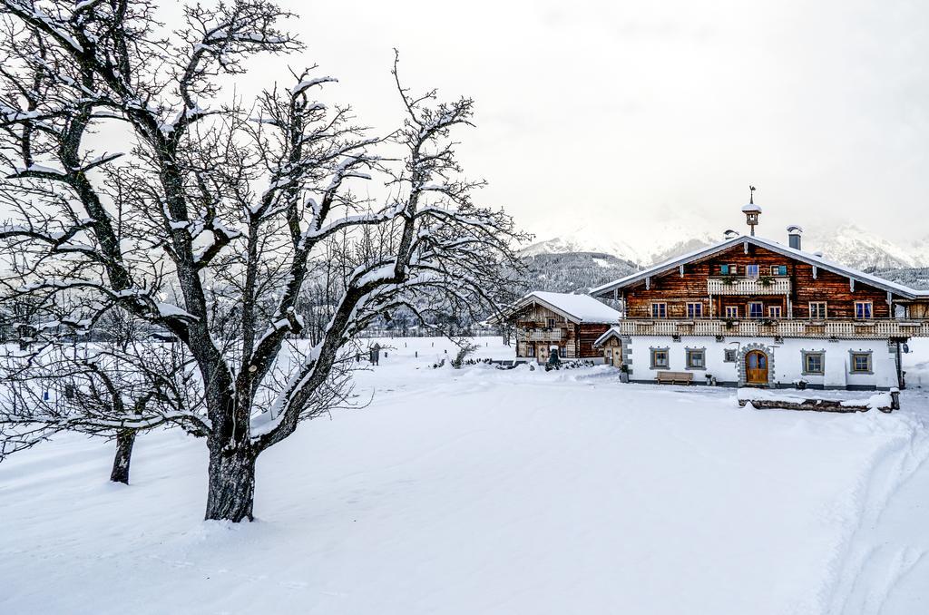 Hoferbichlgut Apartment Saalfelden Bagian luar foto