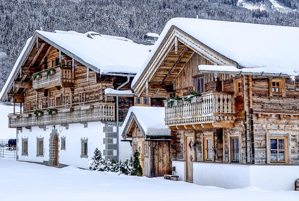 Hoferbichlgut Apartment Saalfelden Bagian luar foto